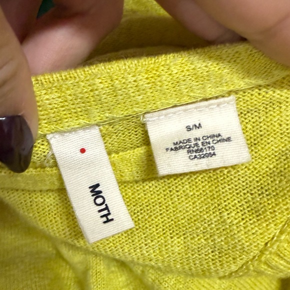 Anthropologie (moth)Batwing
Asymmetrical Short Sleeve Cardigan... - Picture 2 of 3